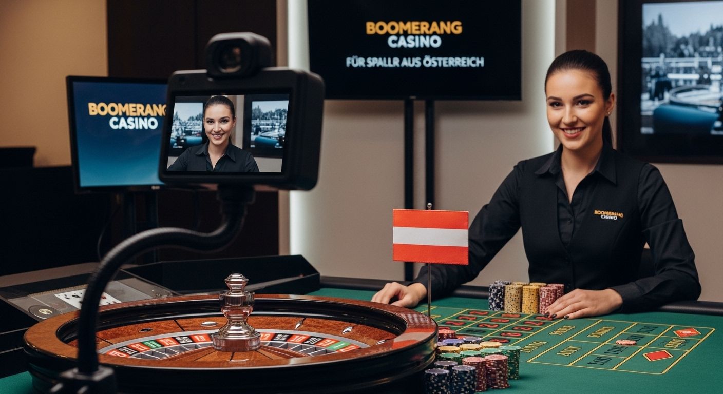 Live-Casino-Erlebnis boomerang casino bonus terms